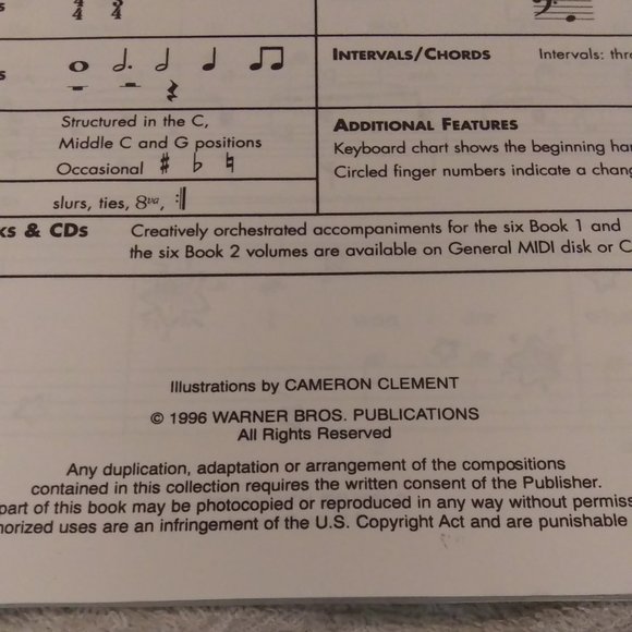 Extremely Rare, Antique Vintage 1996 Performance Plus Children's Favorites - Picture 5 of 7